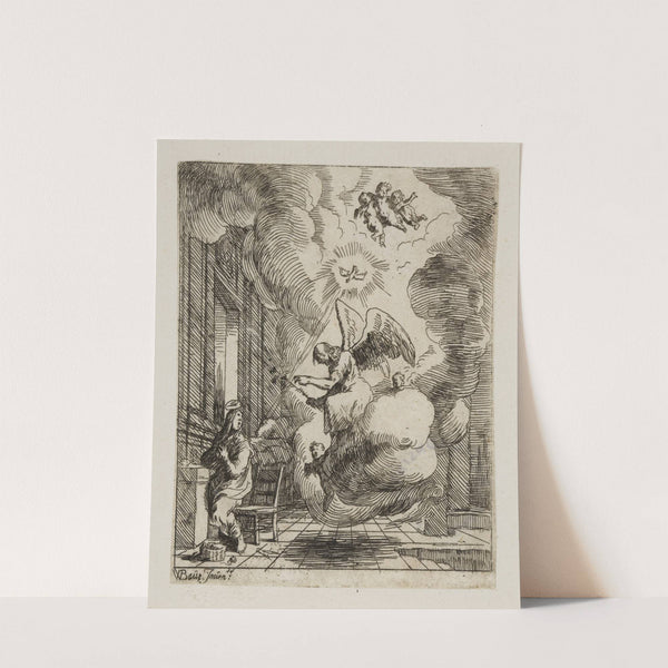 Verkündigung Mariae by Johann Wilhelm Baur