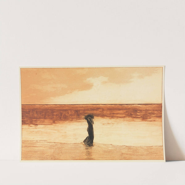 Verlassen (Ein Leben, Opus VIII, Blatt 5) (1884-1891) by Max Klinger