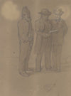 Verlesung einer Kriegsdepesche