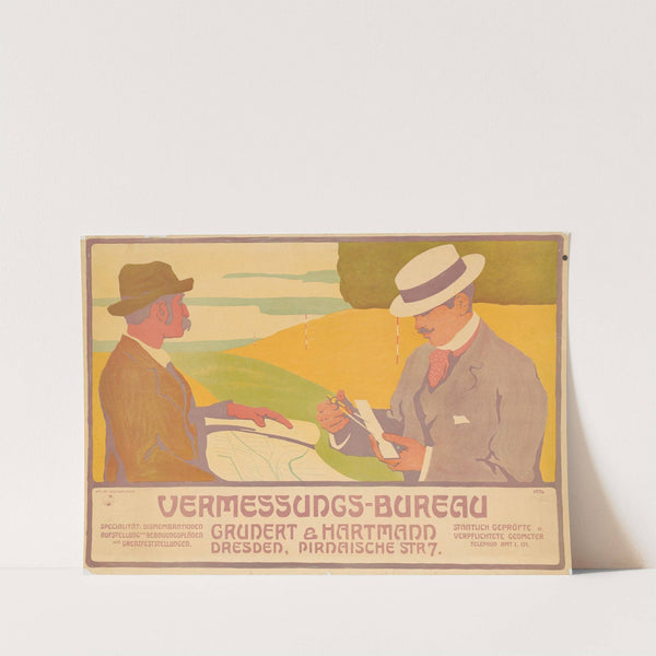 Vermessungs-Bureau Grundert & Hartmann Dresden (1902) by Johann Vincenz Cissarz