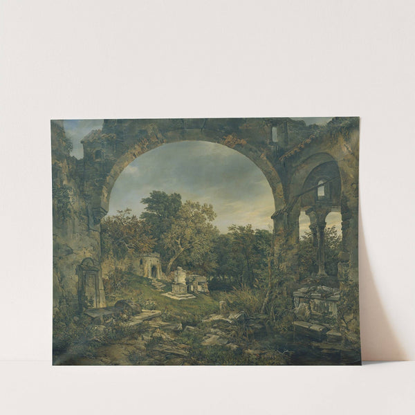 Verödeter Friedhof by Joseph Selleny