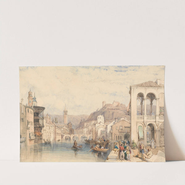 Verona (1833) by Clarkson Stanfield