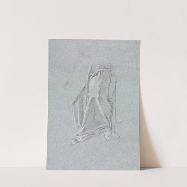 Verona Sketchbook: Drapery with foot (page 83) by Francesco Lorenzi