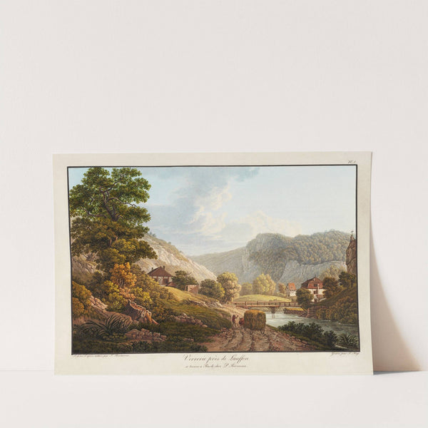 Verrerie près de Lauffon by Peter Birmann