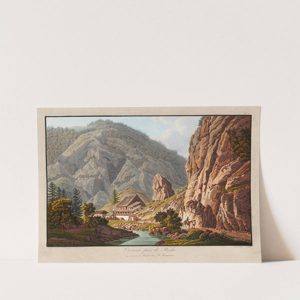 Verrerie près de Roche by Peter Birmann