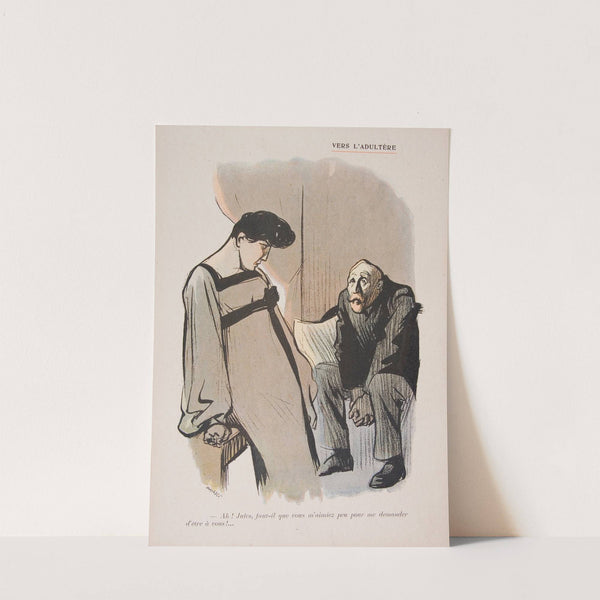 Vers l’adultere (1902) by Hermann-Paul