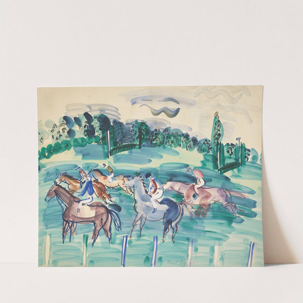 Vers le départ by Raoul Dufy