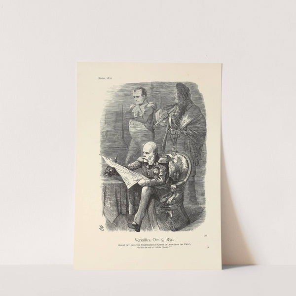 Versailles, Oct. 5, 1870 by Sir John Tenniel