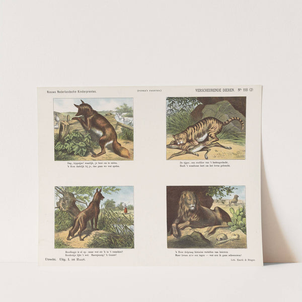 Verscheurende dieren (1875-1919) by Emrik & Binger