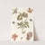 Verschillende bloemen en een rups by Anonymous