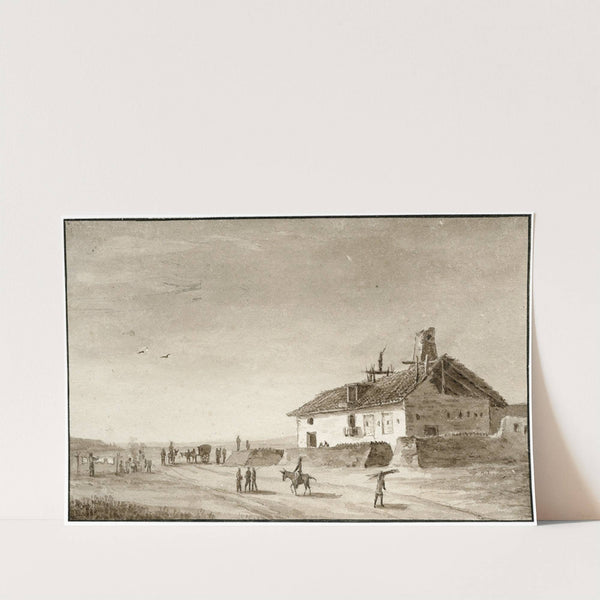 Versterkt huis bij Valladolid by Otto Howen