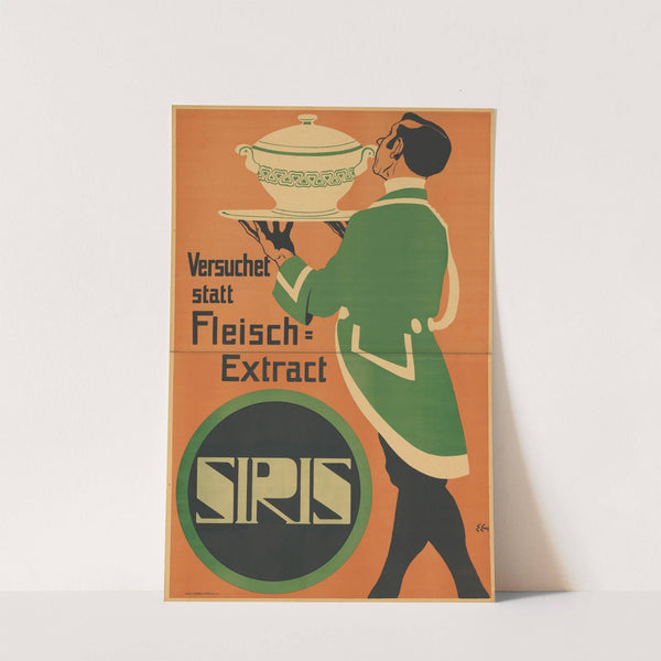 Versucht statt Fleisch-Extrakt SIRIS (1902) by Edmund Edel