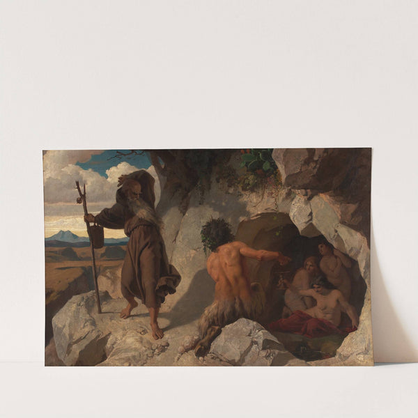 Versuchung des Heiligen Antonius by Karl Schönbrunner
