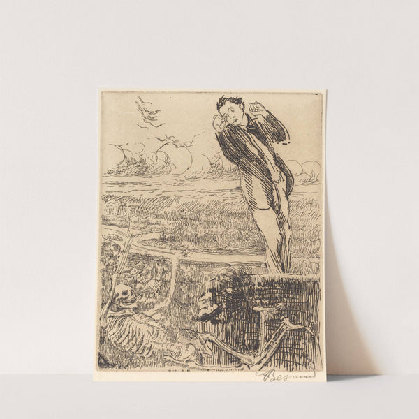 Vertigo (Le vertige) (1900) by Albert Besnard