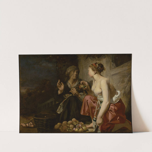 Vertumnus and Pomona (1650) by Caesar Van Everdingen