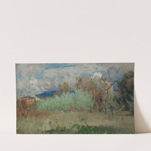 Verwilderte Gärten bei Rapallo by Eugen Bracht