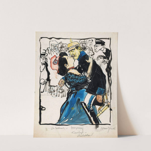 Verzoening Frankrijk en Duitsland by Patricq Kroon