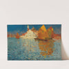 Vessels before San Giorgio Maggiore, Venice by Louis Abel-Truchet