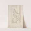 Vestal Maiden Asleep in a Chair by Louis-Héctor Leroux