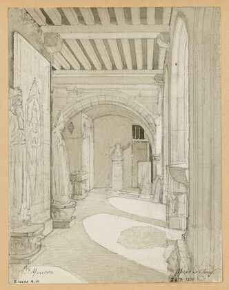 Vestibule intérieur du musée de Cluny