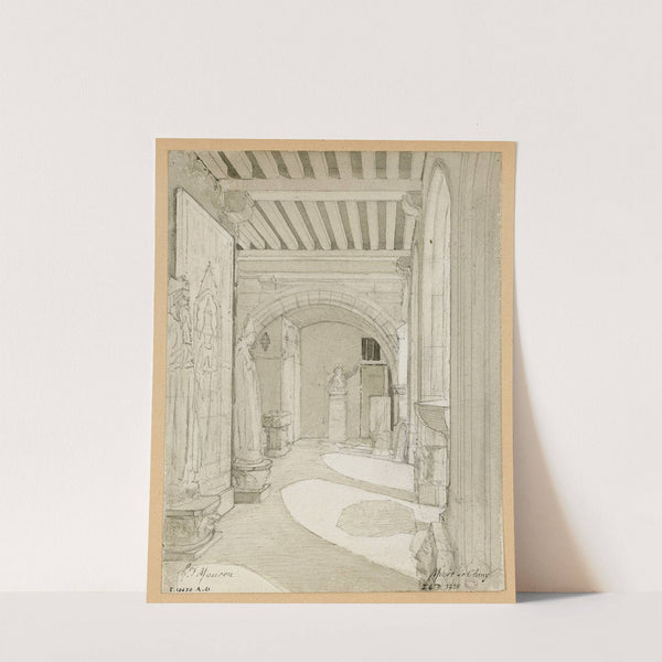 Vestibule intérieur du musée de Cluny by Henri Laurent Mouren