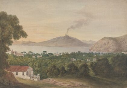 Vesuvius Across the Bay of Naples — size preview