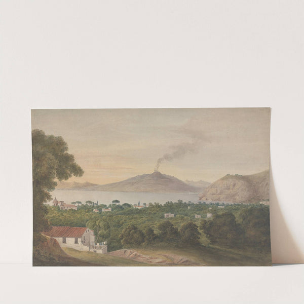 Vesuvius Across the Bay of Naples by Isaac Weld