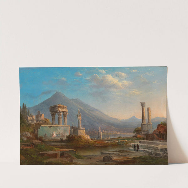 Vesuvius and Pompeii by Robert S. Duncanson