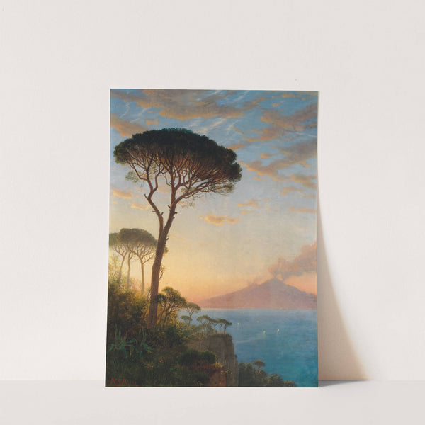 Vesuvius at Dusk by William Stanley Haseltine
