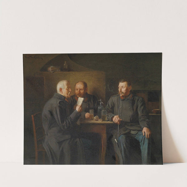 Veteranen im Gespräch by Friedrich Friedländer