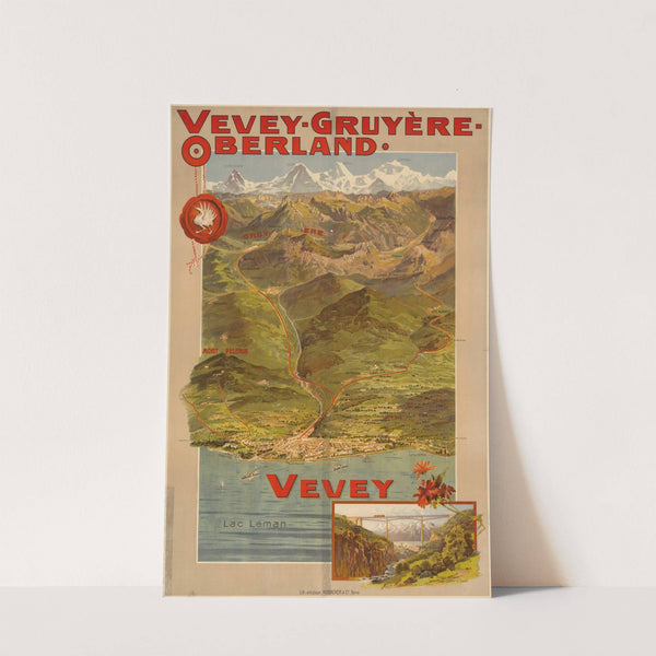 Vevey-Gruyère Oberland (1902) by Anton Reckziegel