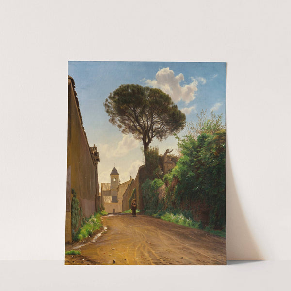 Via San Nicola di Tolentino in Rome by C. A. Kølle