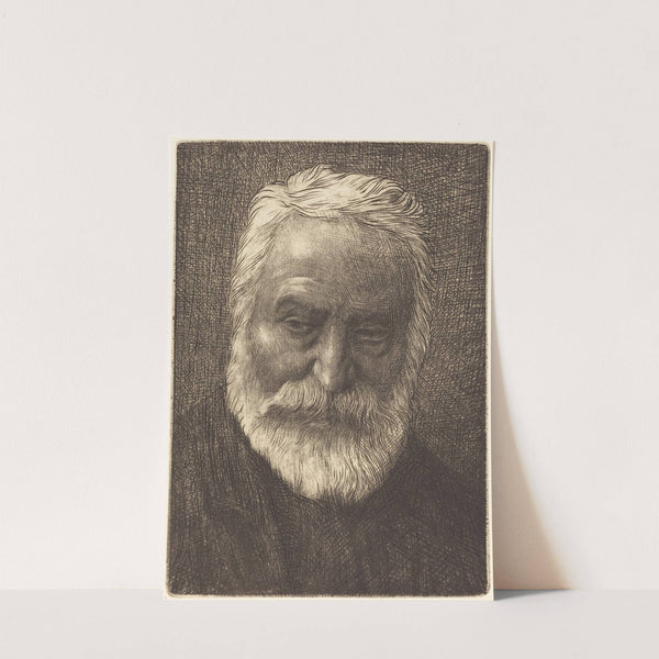 Victor Hugo, 2nd plate by Alphonse Legros