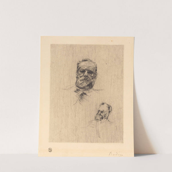 Victor Hugo, De Face II by Auguste Rodin