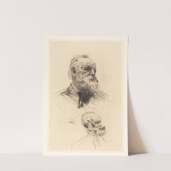 Victor Hugo, De Trois Quarts 2 by Auguste Rodin