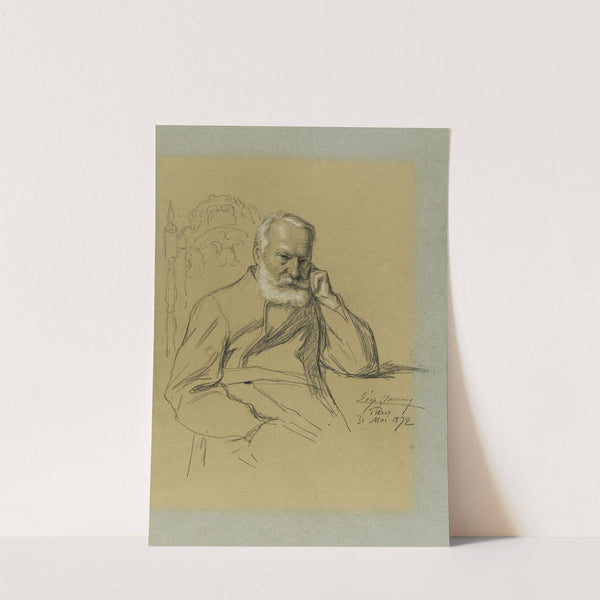 Victor Hugo en 1872 by Léopold Flameng