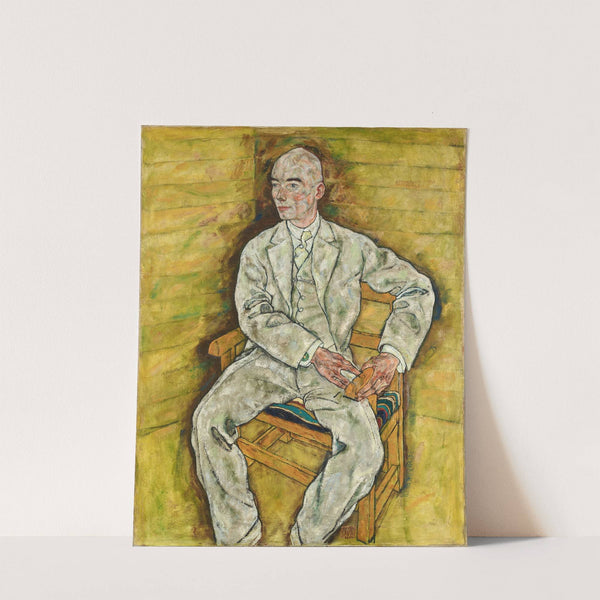 Victor Ritter von Bauer (1918) by Egon Schiele