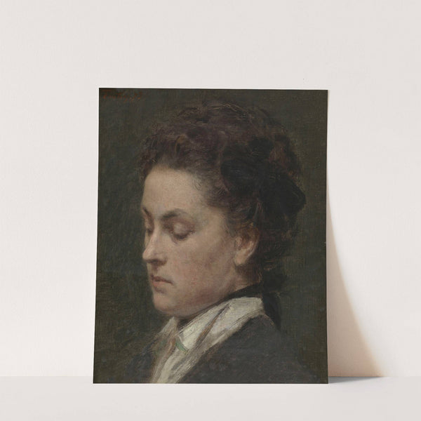 Victoria Dubourg, wife of the Artist by Henri Fantin-Latour
