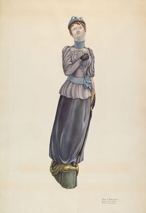 Victorian Lady Figurehead