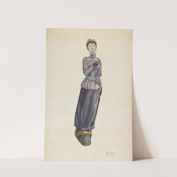 Victorian Lady Figurehead (c. 1938) by Molly Bodenstein