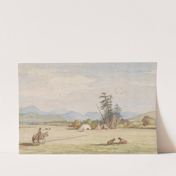 Victor’s Camp - Hell Gate Ronde by John Mix Stanley