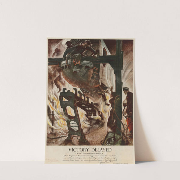 Victory Delayed by Laura Knight