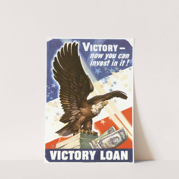 Victory – now you can invest in it! Victory loan (1945) by Dean Cornwell