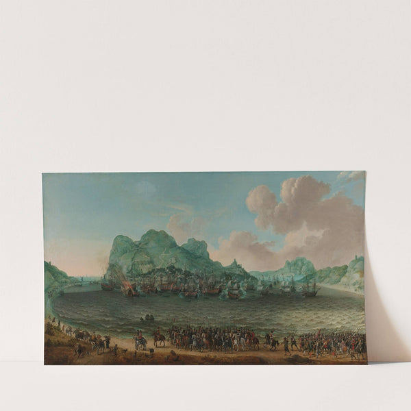 Victory over the Spanish near Gibraltar by a Fleet Commanded by Admiral Jacob van Heemskerck, 25 April 1607 (1617) by Adam Willaerts