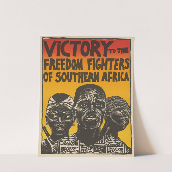 Victory to the freedom fighters of Southern Africa by Rachael Romero