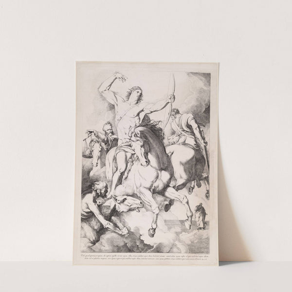 Vidi, quod aperuisset agnus... (The Four Horsemen of the Apocalypse) by Luigi Sabatelli