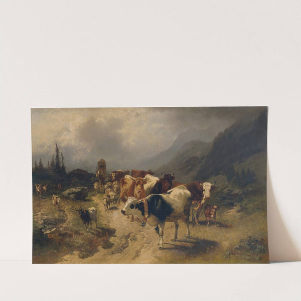 Viehabtrieb by Conrad Bühlmayer