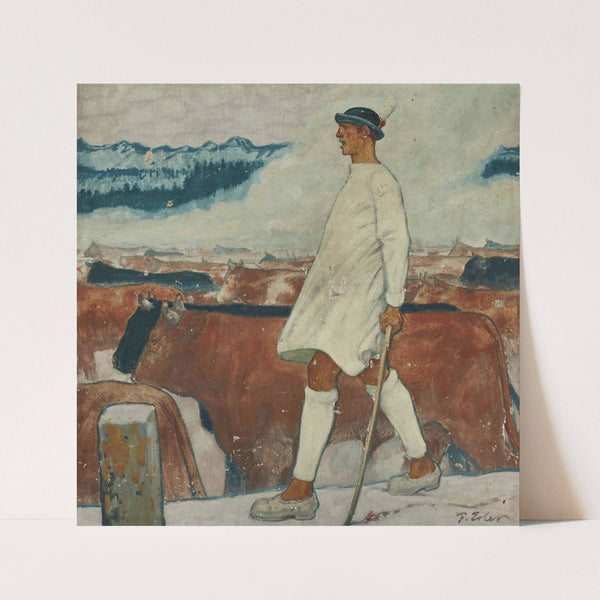 Viehhirte by Fritz Erler