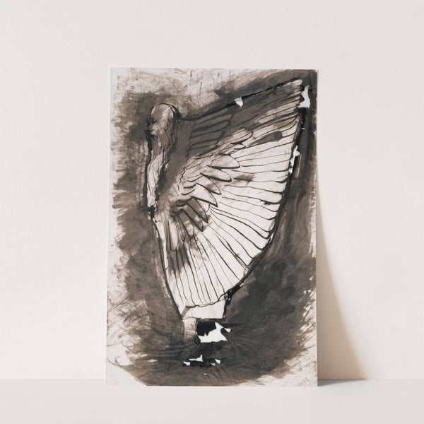 Vieil homme à l’habit d’oiseau by Victor Hugo