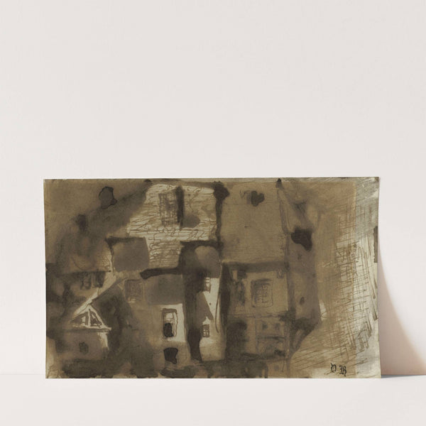 Vieille maison d’angle by Victor Hugo